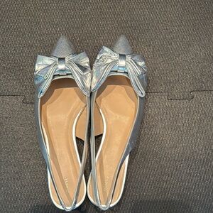 NWOT Anthropologie Maeve slingback flats, size 7